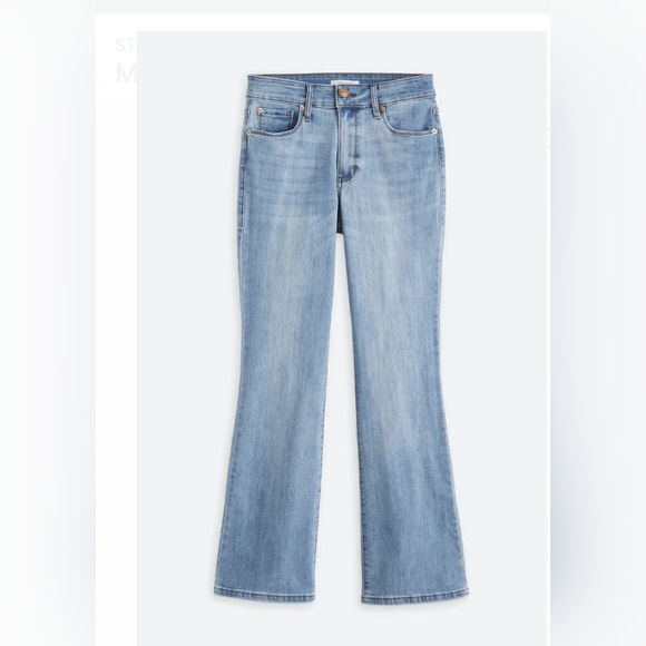 STS Mandy Boot Cut Flare Bottom Blue Women's Denim Petite Jeans - Picture 10 of 10